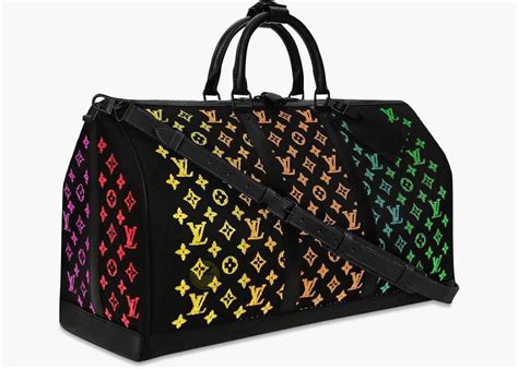 lv fiber optic bag|Louis Vuitton Keepall LED Monogram 50 Black .